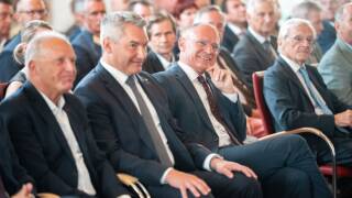 Zahlreiche ehemalige Ressortleiter bei den Feierlichkeiten