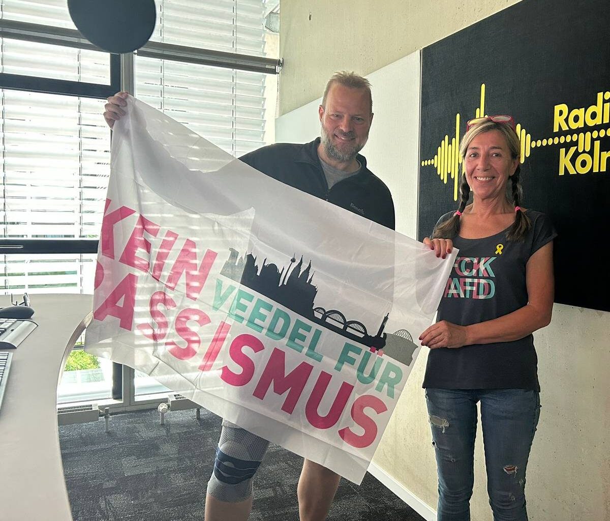 Klare Kante startet neue Fahnen-Aktion vor Kommunalwahl