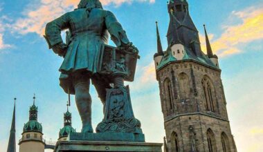 Was der große Komponist wohl dazu sagen würde? In Halle wird über eine Umzäunung des Händeldenkmals diskutiert.
