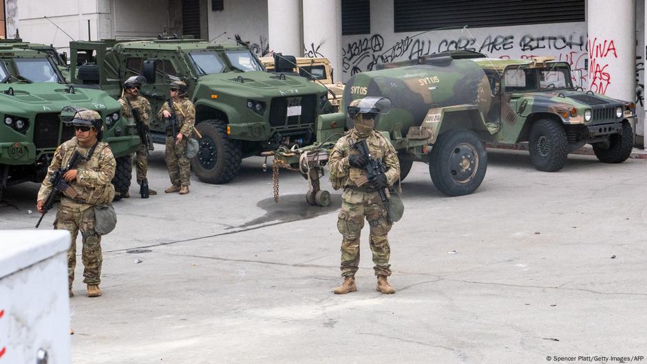 US-Militär zieht 2000 Nationalgardisten aus Los Angeles ab – DW – 16.07.2025