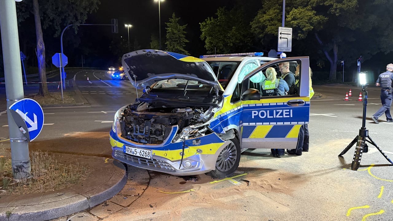 Gelsenkirchen: Sieben Verletzte bei Unfall mit Streifenwagen | Regional