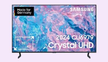 Aldi verkauft Samsung-Fernseher mit 55 Zoll radikal reduziert