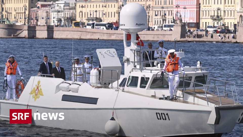Krieg in der Ukraine - Putin kündigt Reformen und neue Waffen für die Marine an - News