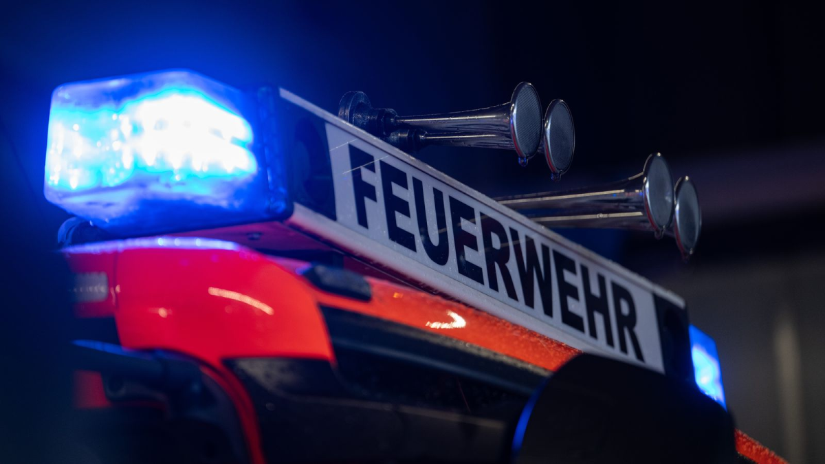 Einfamilienhaus in Bremen-Vegesack in Flammen