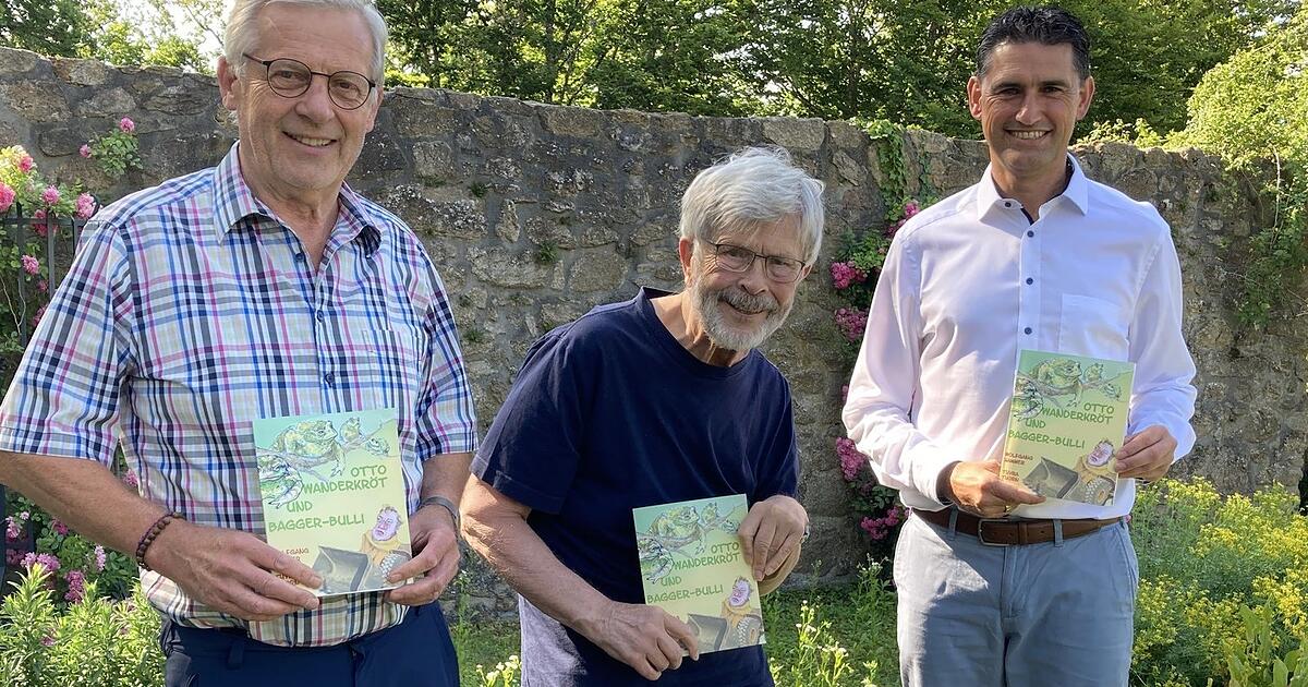 In einem Kinderbuch über Mitterfels wird eine Kröte zum Helden