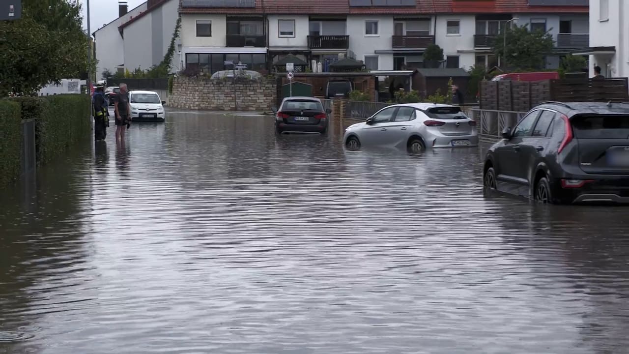 Wetter-Chaos im Süden: Regen sorgt für Überschwemmungen in Nürnberg | News