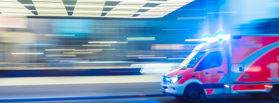 Unfall in Mainz-Gonsenheim: Autofahrer verliert Kontrolle