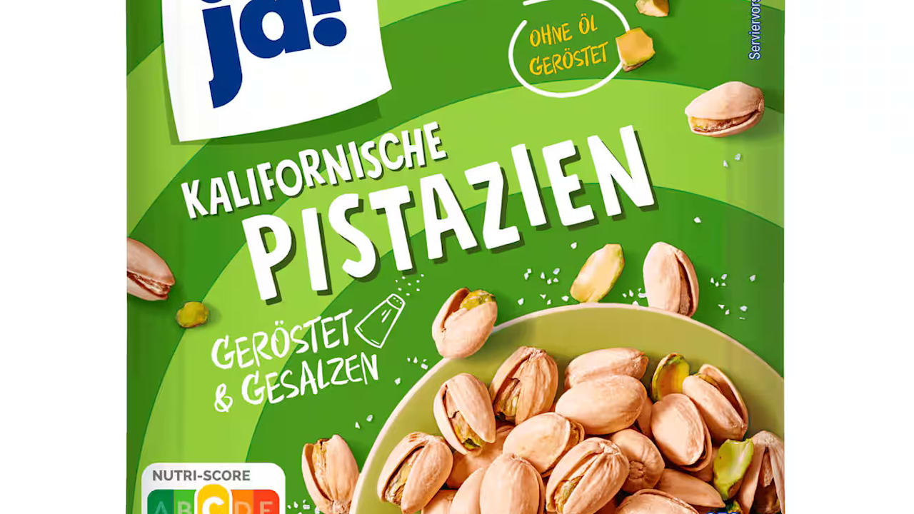 Rückruf: Salmonellen in Ja!-Pistazien | Leben & Wissen