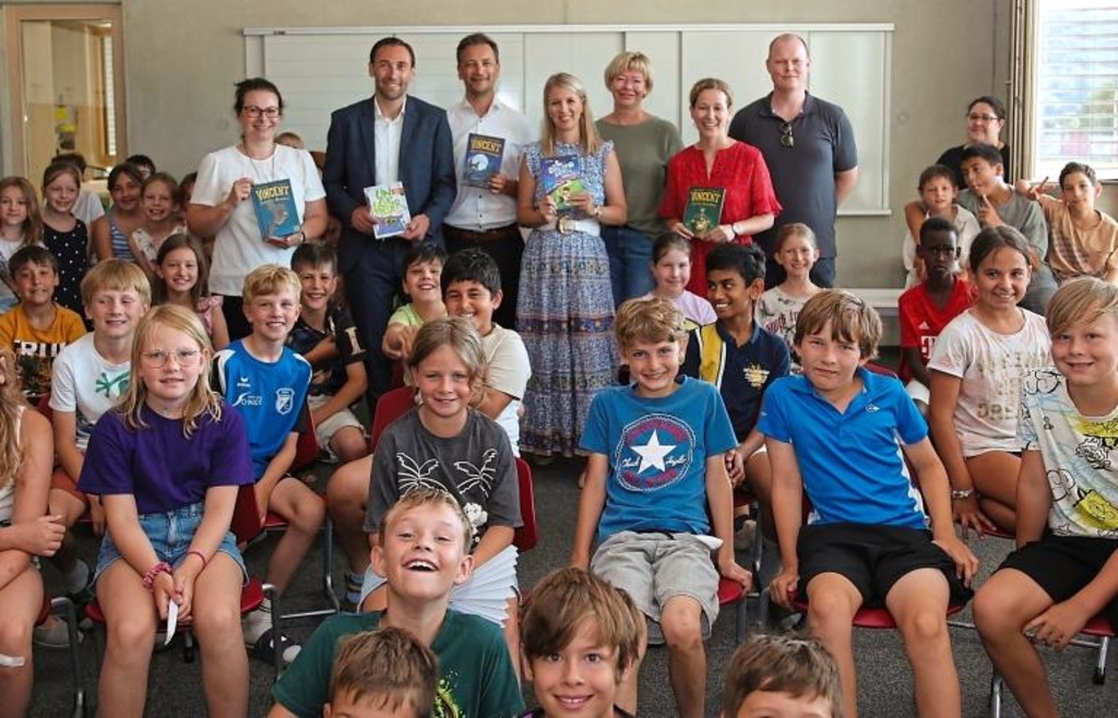 Lesung mit Kinderbuchautorin Sonja Kaiblinger an der Beilngrieser Grundschule