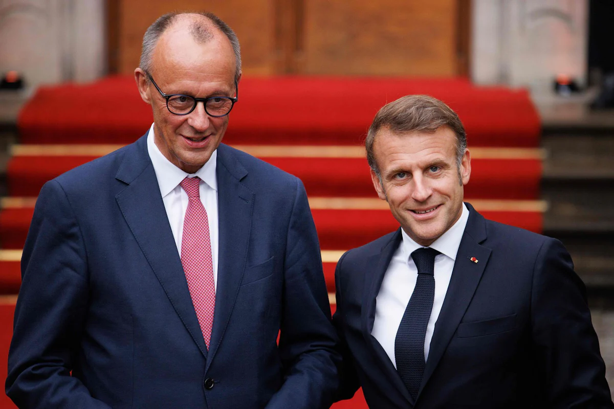 Abendessen in Berlin - Zollstreit: Merz und Macron zu Gegenmaßnahmen bereit - Politik
