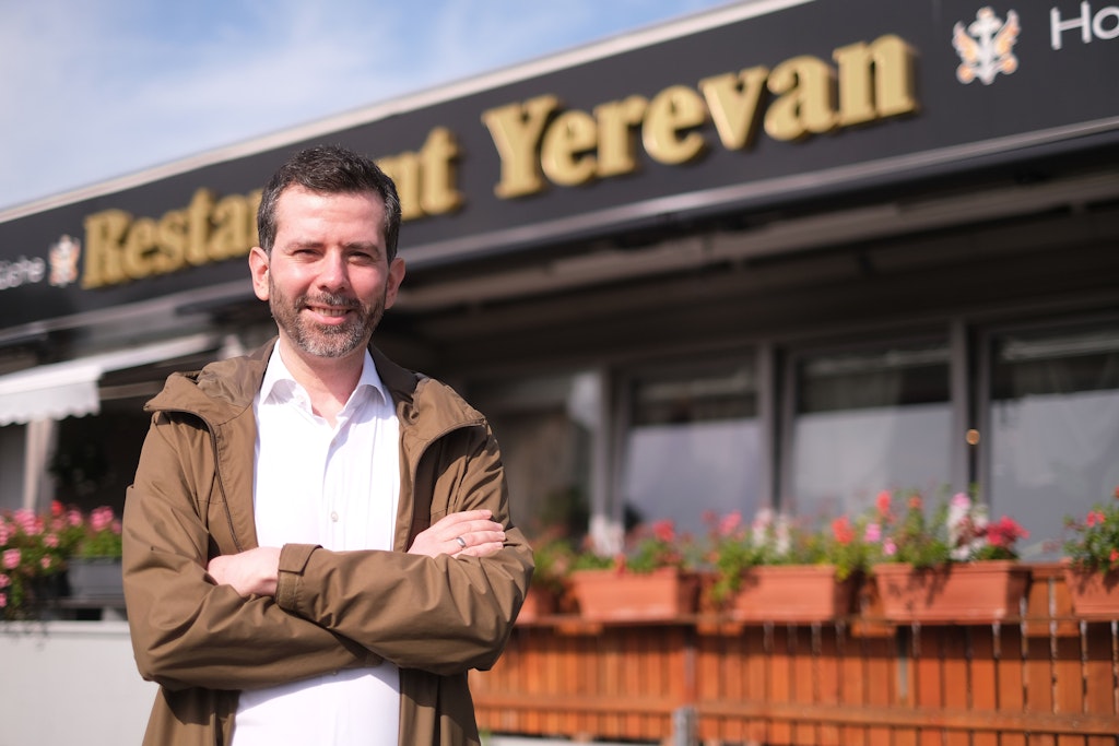 Armenisch essen mit der CDU in Lichtenberg