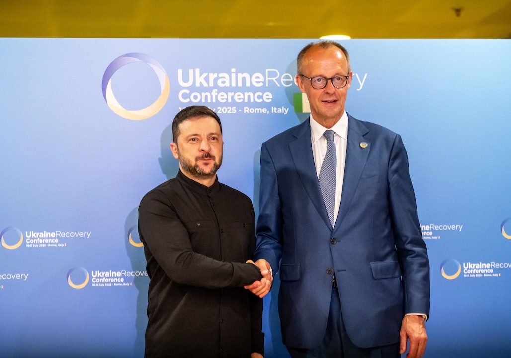 Bundeskanzler Friedrich Merz angekündigt, Patriots für die Ukraine kaufen zu wollen.