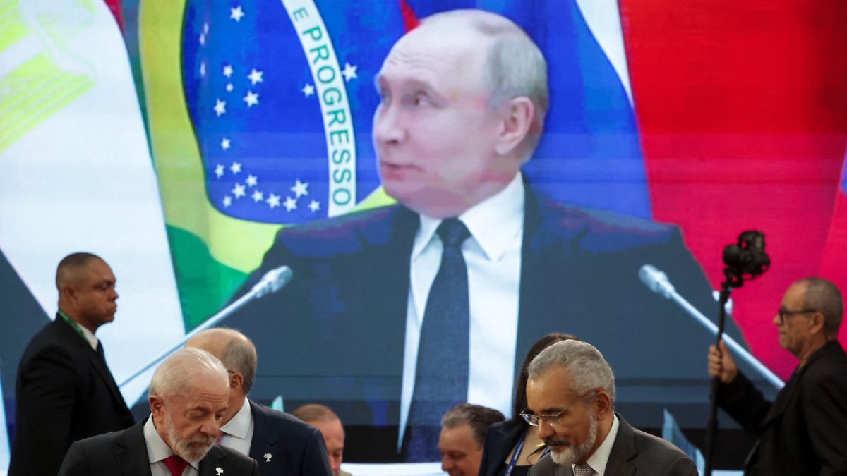 Bei Gipfeltreffen in Brasilien: Brics-Staaten verurteilen Angriffe - auf Russland