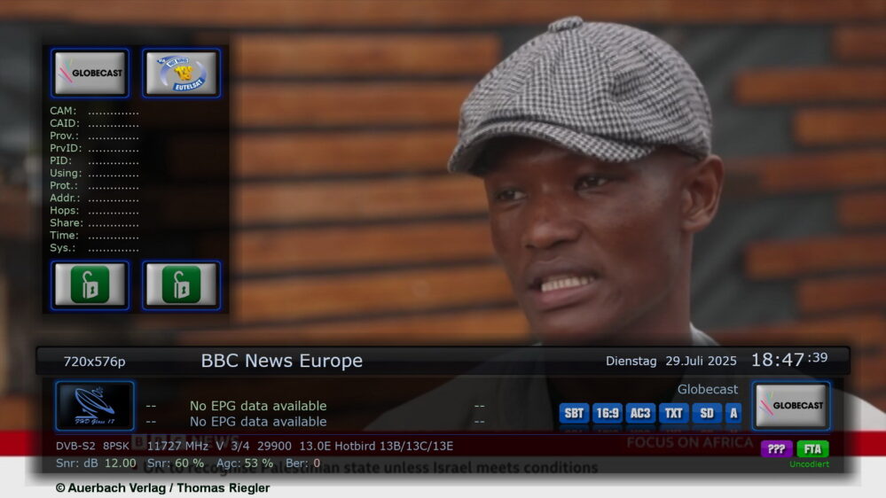 BBC News Europe schließt Transponderwechsel ab