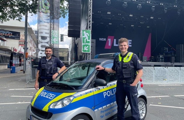 POL-BO: Polizei mit mobiler Wache bei "Bochum Total" - letzter Einsatz für "Irmchen"