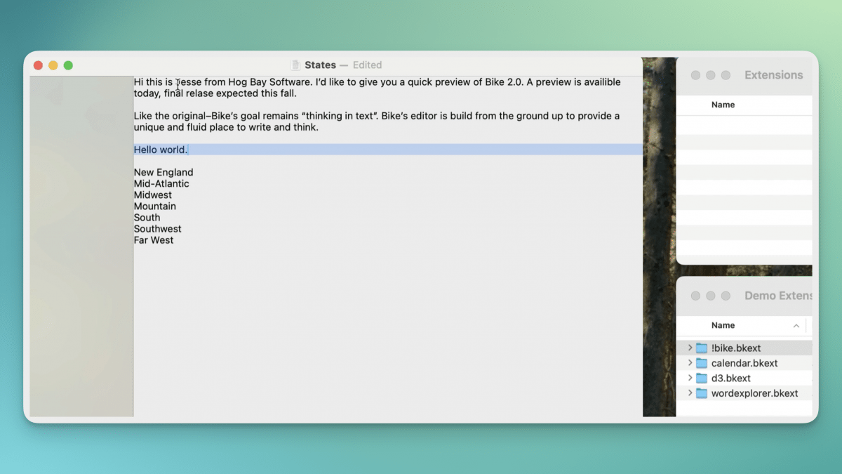 macOS-Outliner Bike bekommt großes Update