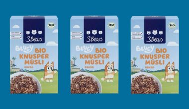 Das Kindermüsli von 3 Bears ist Testverlierer.