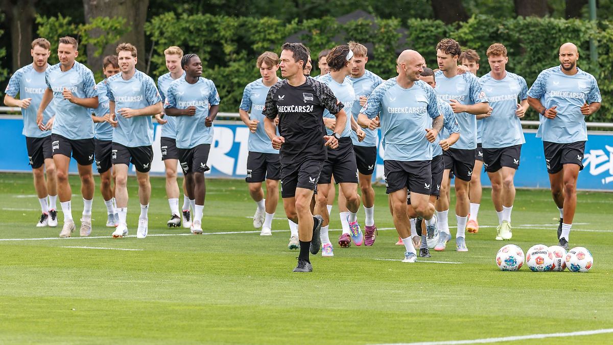 Berlin & Brandenburg: Hertha-Trainingslager: Drei Spieler trainieren individuell