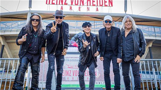 Scorpions feiern 60 Jahre Bandgeschichte mit Stadionkonzert