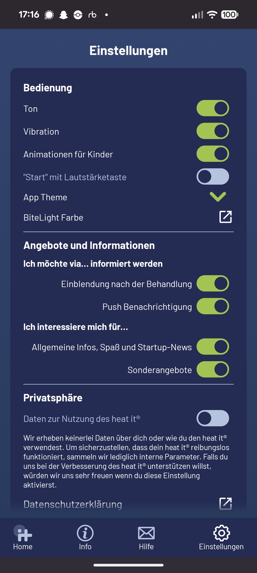 Heat It Pro – App
