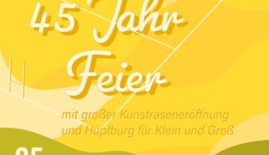 Rugby Club Aachen feiert 45-jähriges Jubiläum