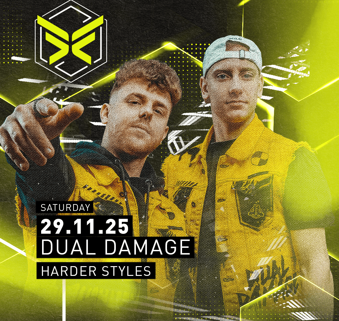 DUAL DAMAGE live beim Fairground Festival – kompromissloser Rawstyle am 29. November in Hannover