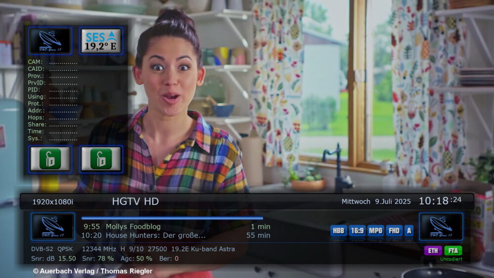 Satnews: HGTV HD erstmals frei über Astra empfangbar