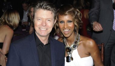 "Ich liebe dich!": David Bowies Witwe Iman zeigt besonderes Erinnerungsstück
