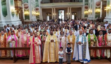 Mannheim – Bethanien-Schwestern feiern 100-jähriges Ordensjubiläum – Festgottesdienst mit 80 Schwestern und 50 Priestern in der Jesuitenkirche