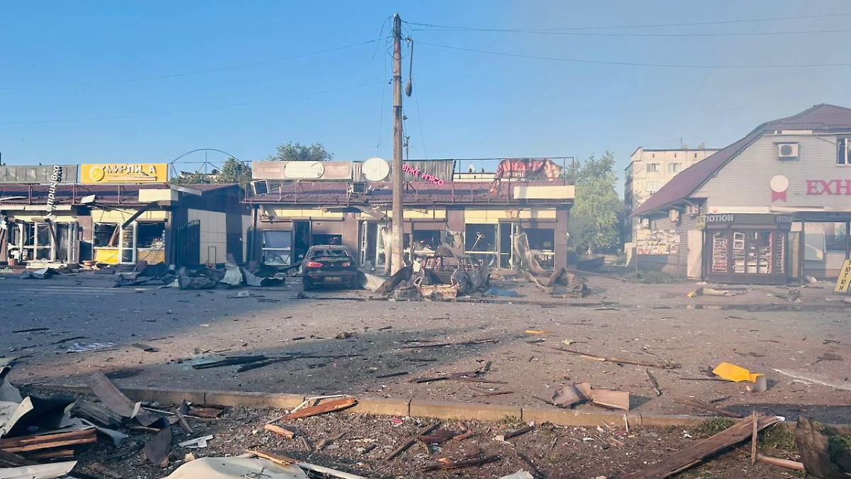Ukraine-Krieg: 500-Kilo-Bombe soll in Stadtzentrum eingeschlagen sein
