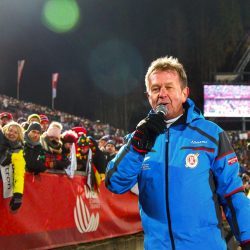 Helmer Litzke bei der Vierschanzen-Tournee in Oberstdorf (2019)