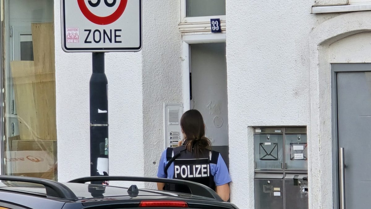 Toter Mann in Wohnung gegenüber der Polizeiinspektion entdeckt – Du bist Halle