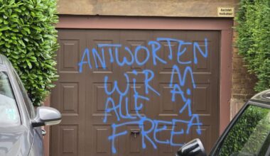 Fassade der CDU in Halle beschmiert – Du bist Halle