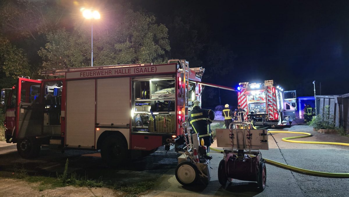 Erneut brannte in der Silberhöhe ein Auto – Du bist Halle