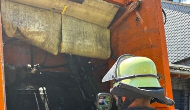 FW-RS: Brand in einem Müllfahrzeug schnell gelöscht