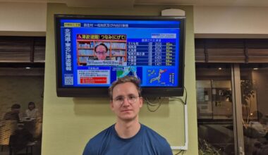 Student aus Kronshagen erlebt in Tokio Folgen von Seebeben