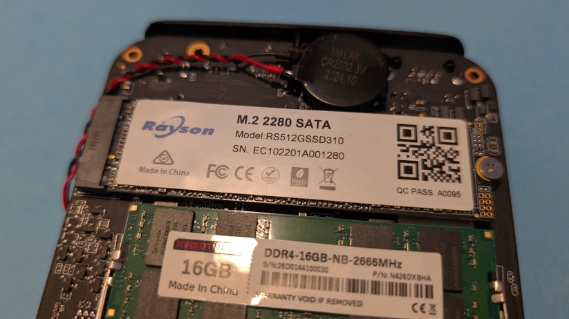 Acemagic V1 – SSD-Slot