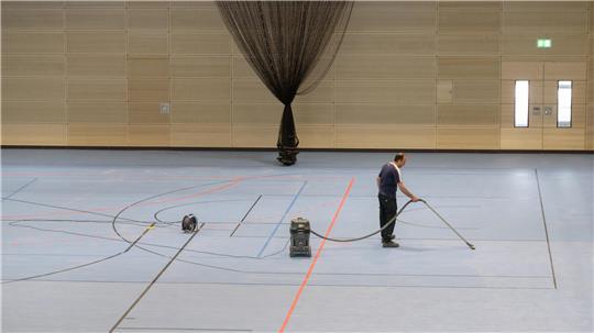So sieht die neue Halle Nord in Buxtehude von innen aus