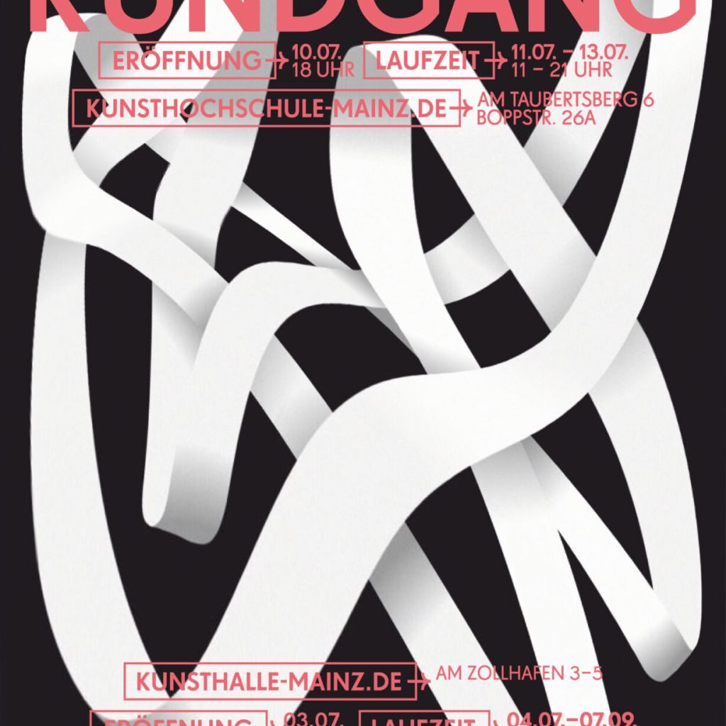 Rundgang 2025 vom 10. bis 13. Juli an der Kunsthochschule Mainz - sensor Magazin