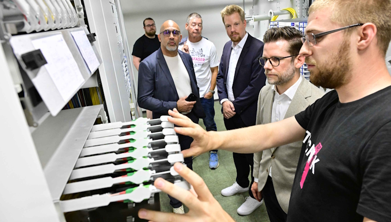 Telekom baut Glasfaserversorgung in Mönchengladbach aus