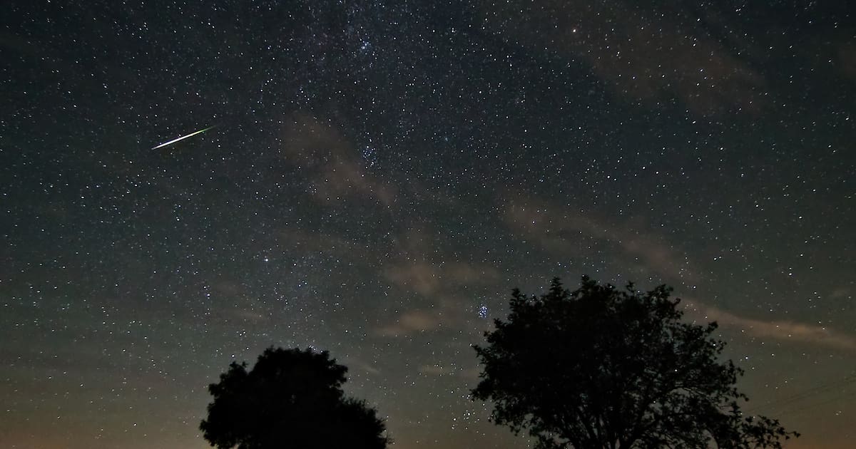 Wann und wo Sternschnuppen zu sehen sind