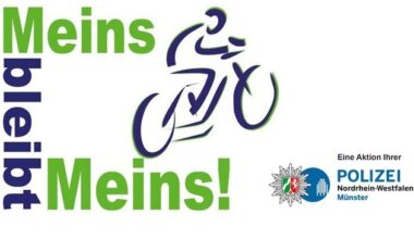 POL-MS: "Meins bleibt Meins!" - Kostenlose Fahrradregistrierung am Harsewinkelplatz