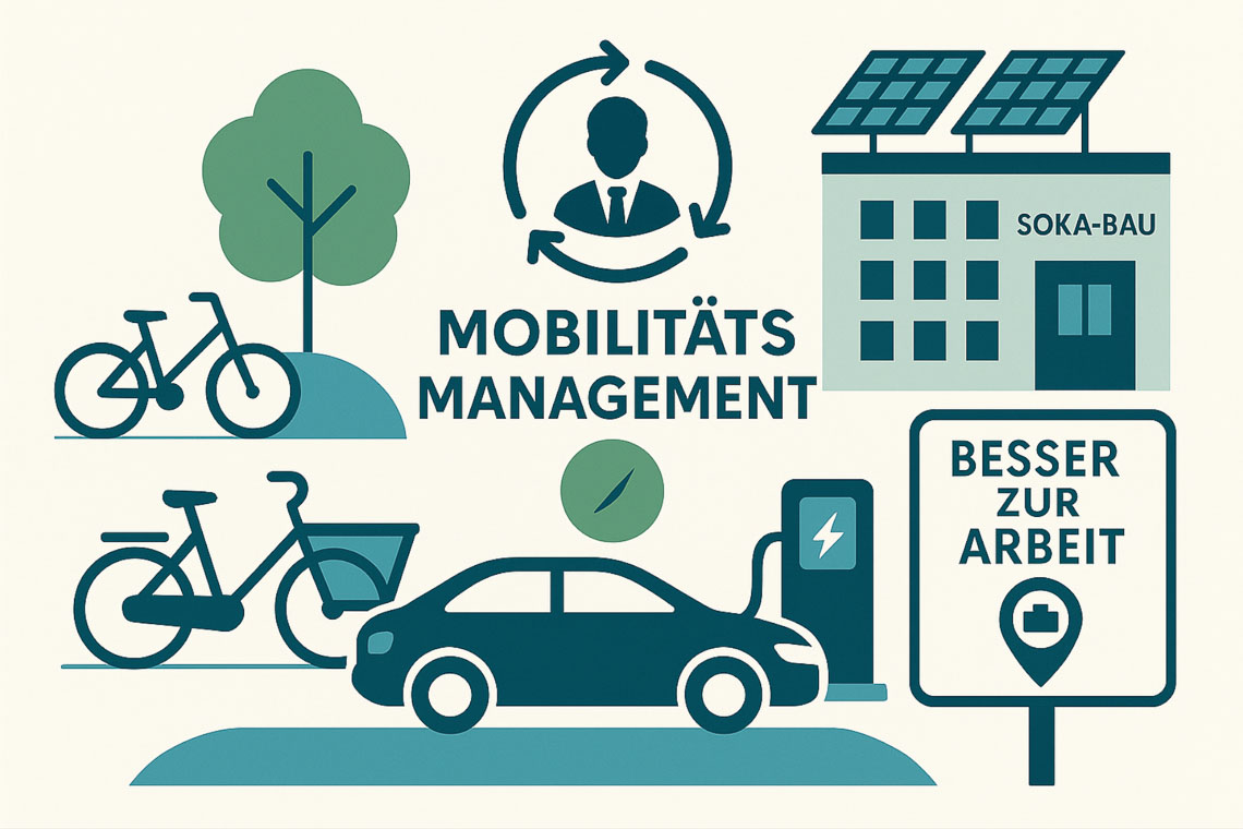 SOKA-BAU erhält Prädikat für nachhaltige Mobilität