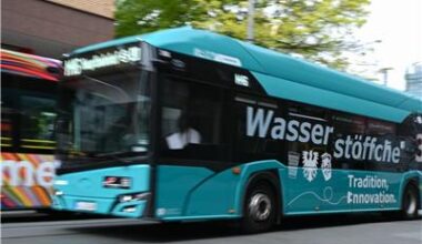 Weitere Wasserstoffbusse werden in Frankfurt vorgestellt