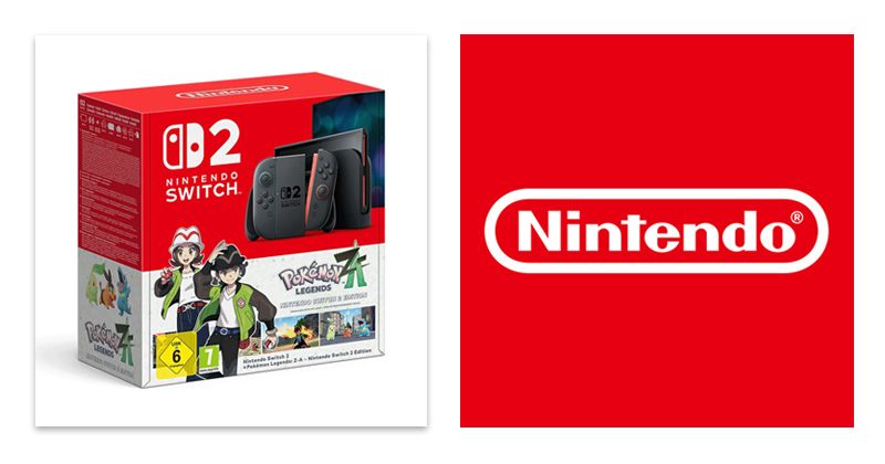 Erscheint am 16. Oktober 2025: das neue Nintendo Switch 2-Bundle Pokémon Legenden: A-Z (Abbildung: Nintendo)