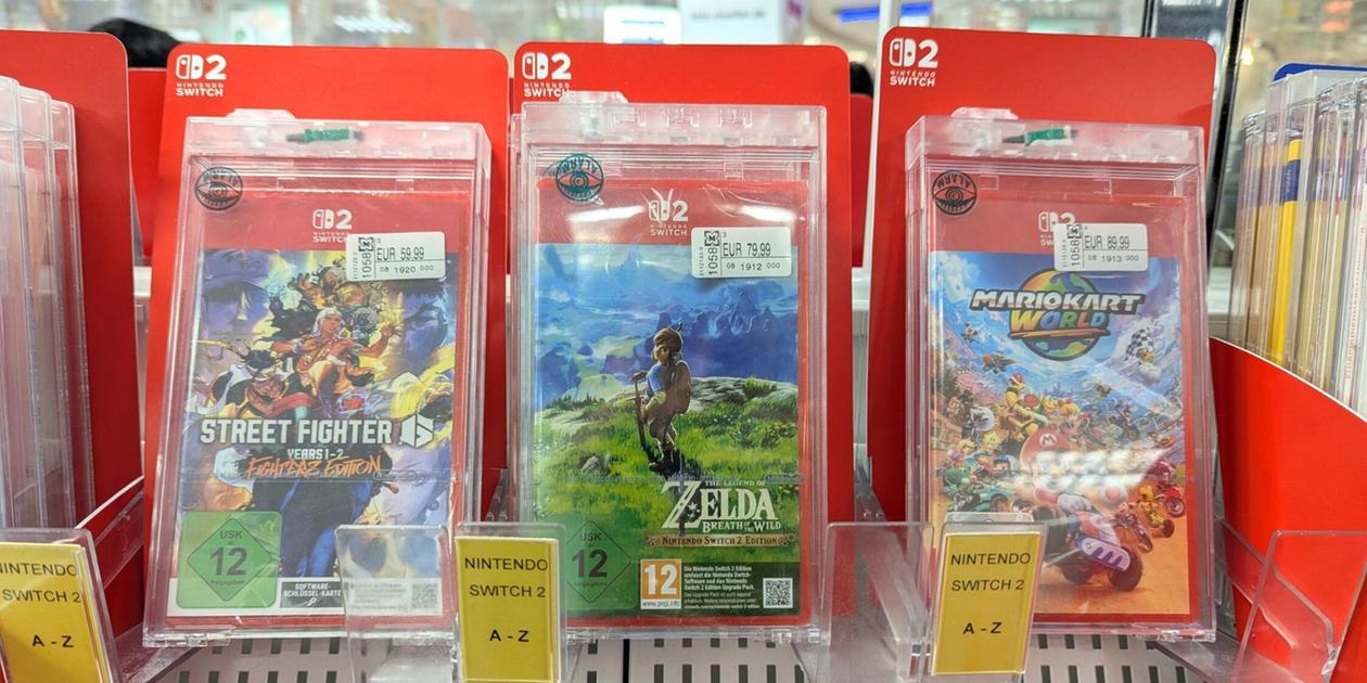 Nintendo eShop Charts: Die Top 3 Spiele für Nintendo Switch 2
