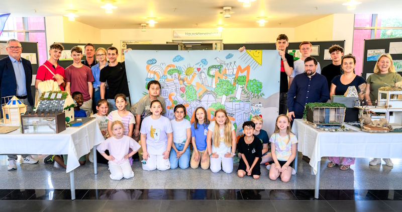 „Schwammstadt Sterkrade“: Kreative Schülerideen für eine klimaresiliente Zukunft