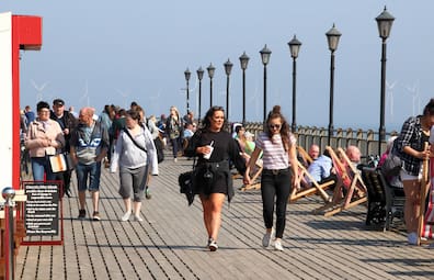 Der Pier von Skegness.