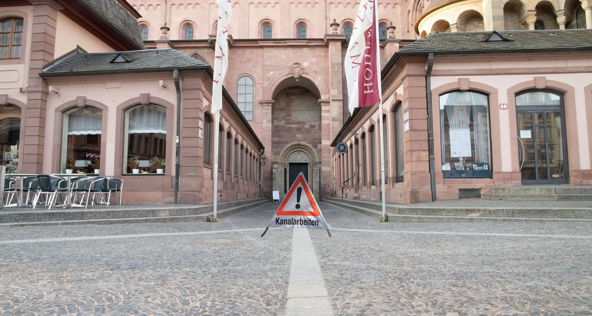Eingang zum Mainzer Dom muss vorübergehend verlegt werden - sensor Magazin