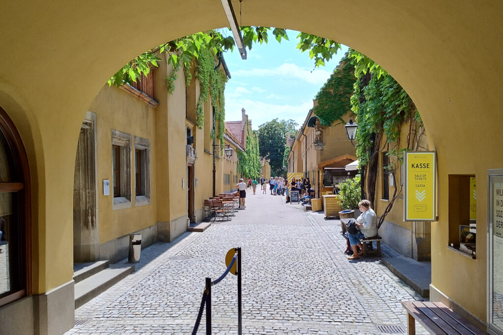 Eintritt frei in der Fuggerei